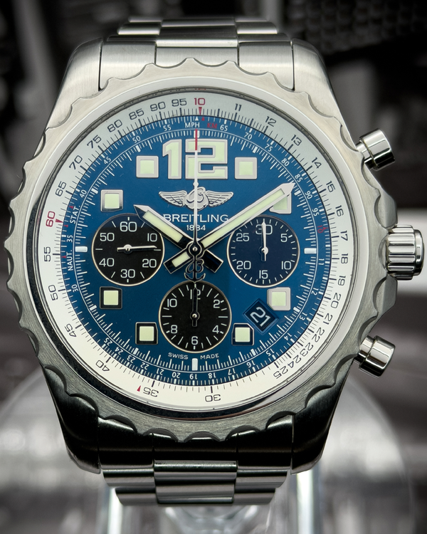 Breitling Chronospace 47MM Blue Dial Steel Bracelet (A23360)