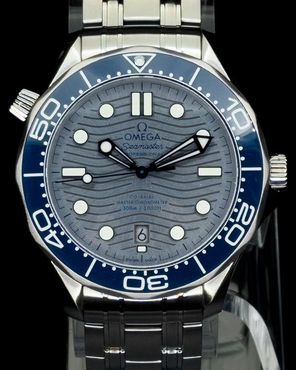2023 Omega Seamaster Diver 300M 42MM Grey Dial Steel Bracelet (210.30.42.20.06.001)