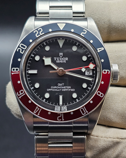 2024 Tudor Black Bay GMT "Pepsi" 41MM Black Dial Steel Bracelet (79830RB)