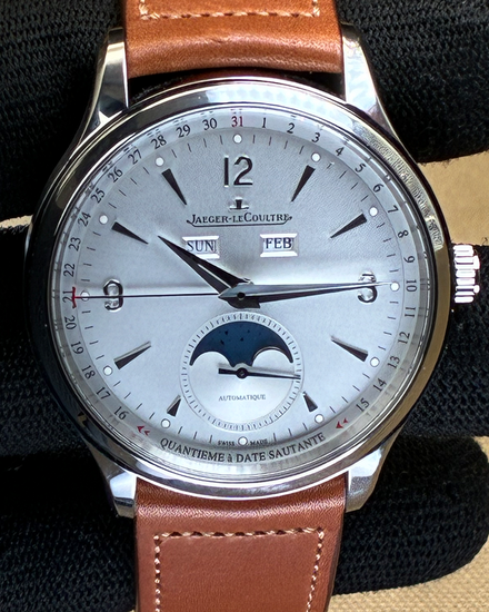 2021 Jaeger-LeCoultre Master Calendar 40MM Silver Dial Leather Strap (Q4148420)
