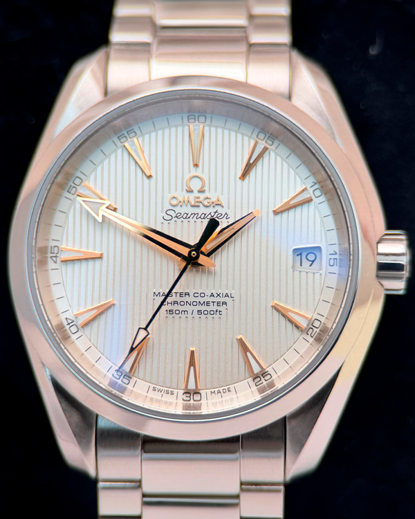 2023 Omega Seamaster Aqua Terra 150M 38.5MM Silver Dial Steel Bracelet (231.13.39.21.02.003)