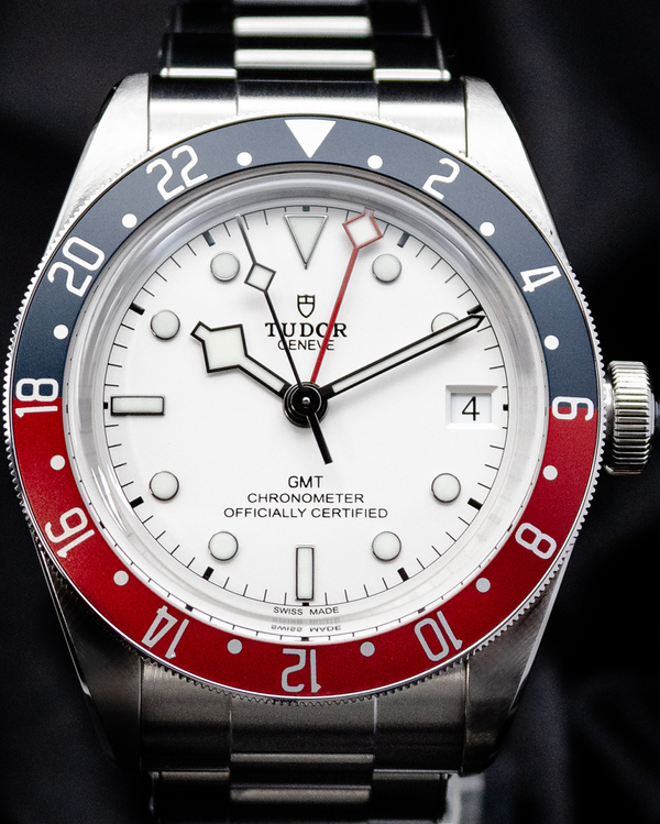 2025 Tudor Black Bay GMT "Pepsi" 41MM White Dial Steel Bracelet (79830RB)