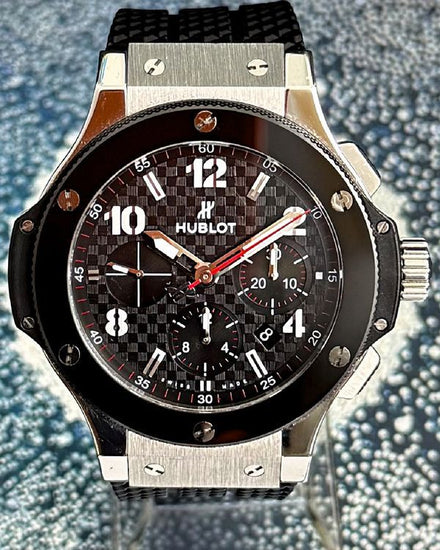 2019 Hublot Big Bang 44MM Carbon Fiber Dial Rubber Strap (301.SB.131.RX)