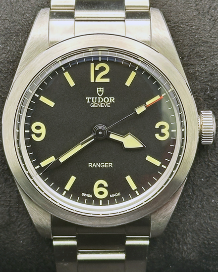 2025 Tudor Ranger 39MM Black Dial Steel Bracelet (79950)