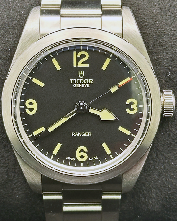 working 2025 Tudor Ranger 39MM Black Dial Steel Bracelet (79950)
