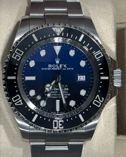 2019 Rolex Sea-Dweller Deepsea "James Cameron" 44MM Blue Dial Oyster Bracelet (126660)