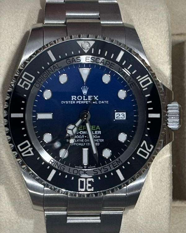 2019 Rolex Sea-Dweller Deepsea "James Cameron" 44MM Blue Dial Oyster Bracelet (126660)