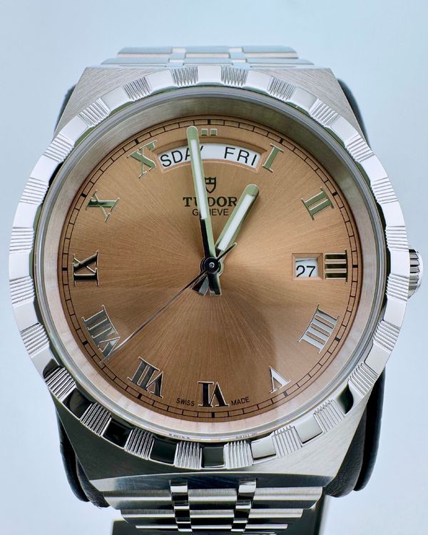 No Reserve - 2026 Tudor Royal 41MM Salmon Dial Steel Bracelet (28600)