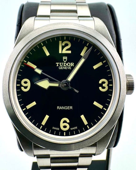 No Reserve - 2026 Tudor Ranger 39MM Black Dial Steel Bracelet (79950)