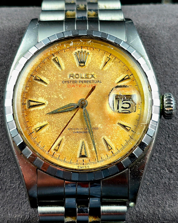 1953 Rolex Datejust 36MM Tropical Dial Jubilee Bracelet (6305)