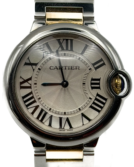 Cartier Ballon Bleu 36MM Quartz Silver Dial Two-Tone Bracelet (3005)