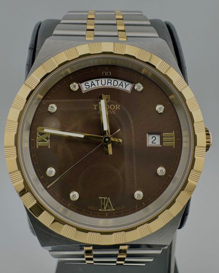 No Reserve - 2026 Tudor Royal 41MM Brown Dial Two-Tone Bracelet (28603)