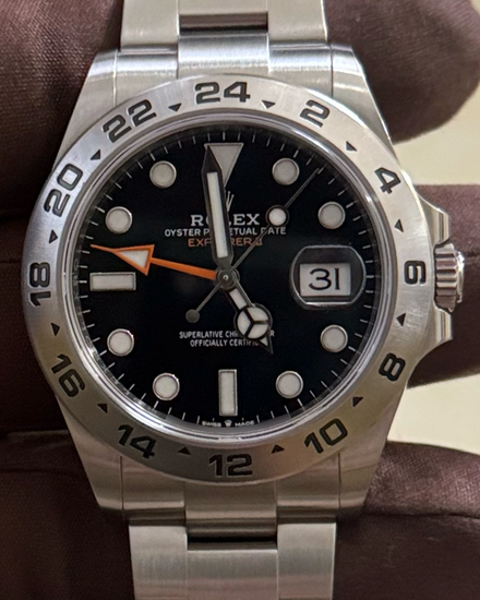 2021 Rolex Explorer II 42MM Black Dial Oyster Bracelet (226570)