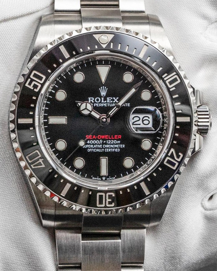 2020 Rolex Sea-Dweller "Red" "50th Anniversary Edition" 43MM Black Dial Oyster Bracelet (126600)