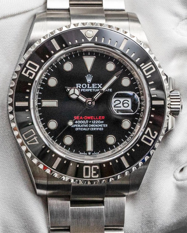 2020 Rolex Sea-Dweller "Red" "50th Anniversary Edition" 43MM Black Dial Oyster Bracelet (126600)