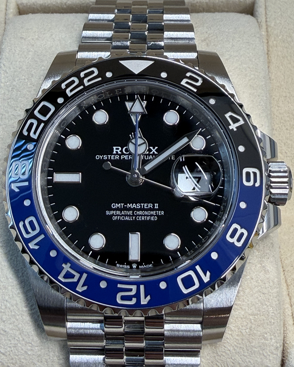 2019 Rolex GMT-Master II "Batgirl" 40MM Black Dial Jubilee Bracelet (126710BLNR)