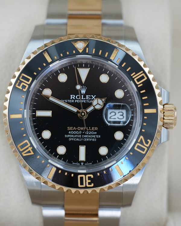 2020 Rolex Sea-Dweller 43MM Black Dial Two-Tone Oyster Bracelet (126603)