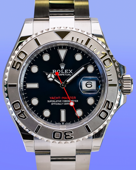 No Reserve - 2026 Rolex Yacht-Master 40MM Blue Dial Oyster Bracelet (126622)