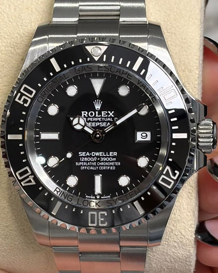 2023 Rolex Sea-Dweller Deepsea 44MM Black Dial Oyster Bracelet (136660)