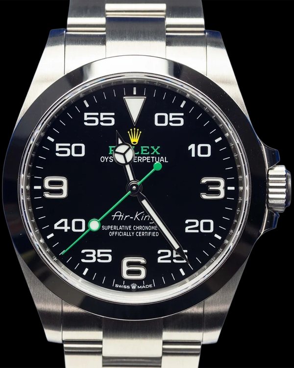 2024 Rolex Air-King 40MM Black Dial Oyster Bracelet (126900)