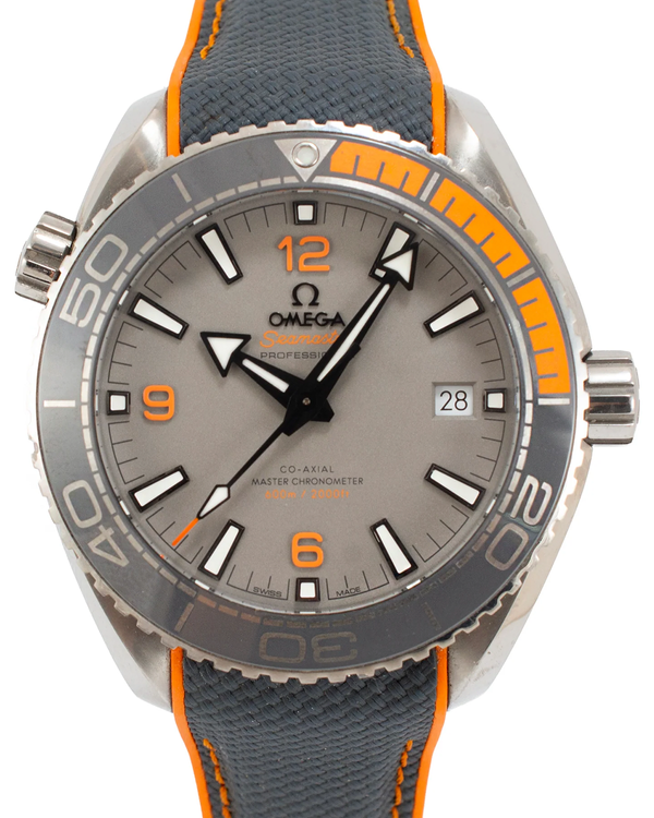 Omega Seamaster Planet Ocean 600M 43.5MM Grey Dial Rubber Strap (215.90.44.21.99.001)