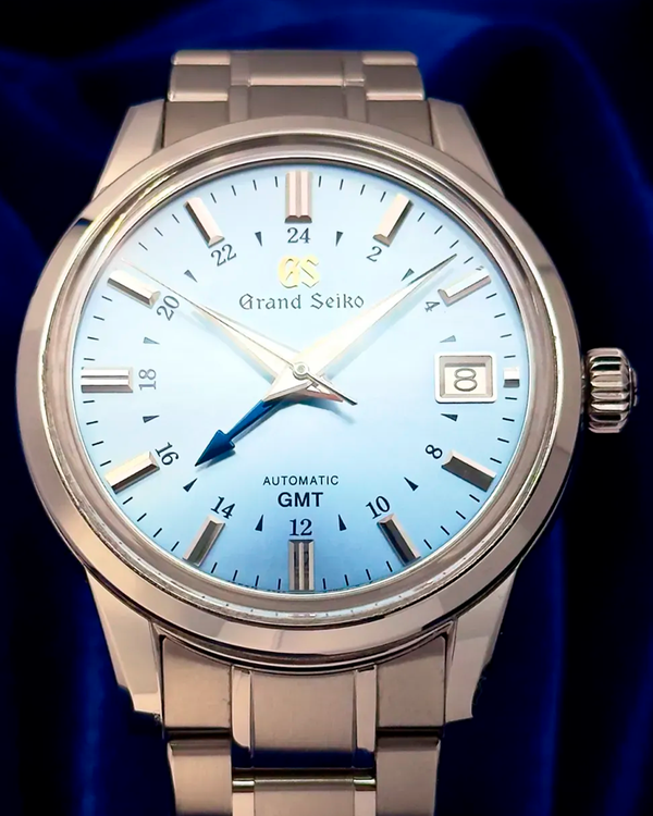 2023 Grand Seiko Automatic GMT L. E. 39.5MM Blue Dial Steel Bracelet (SBGM253)