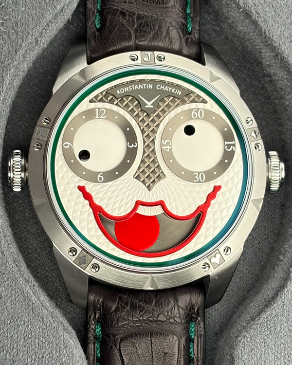 2026 Konstantin Chaykin Joker Classic L.E. 42MM Silver Dial Leather Strap (Joker Classic)