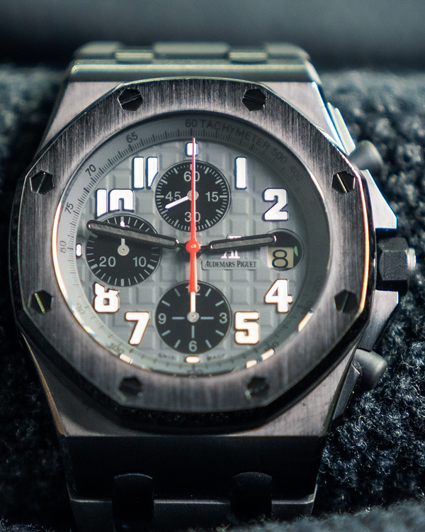 Audemars Piguet Royal Oak Offshore Chronograph 42MM Grey Dial Rubber Strap (26170ST)