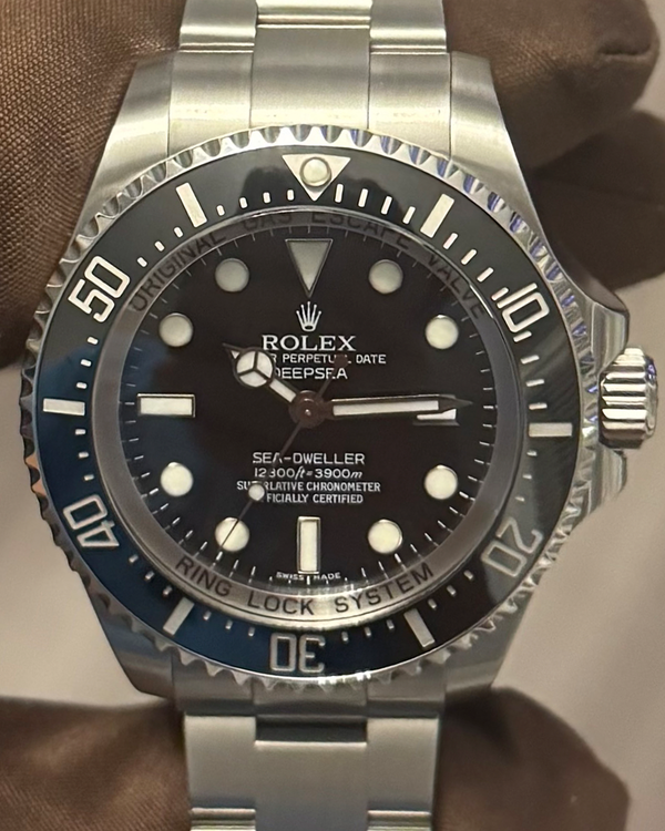 2009 Rolex Sea-Dweller Deepsea 44MM Black Dial Oyster Bracelet (116660)