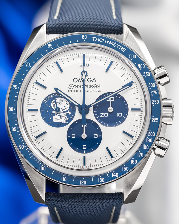 2026 Omega Speedmaster Anniversary Series “Silver Snoopy Award” 42MM Silver Dial Textile Strap (310.32.42.50.02.001)
