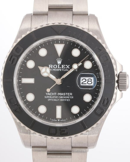 2025 Rolex Yacht-Master 42MM Black Dial Titanium Oyster Bracelet (226627)