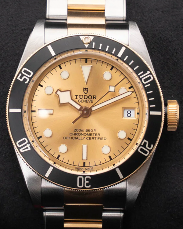 2021 Tudor Black Bay S&G 41MM Champagne Dial Two-Tone Bracelet (79733N)