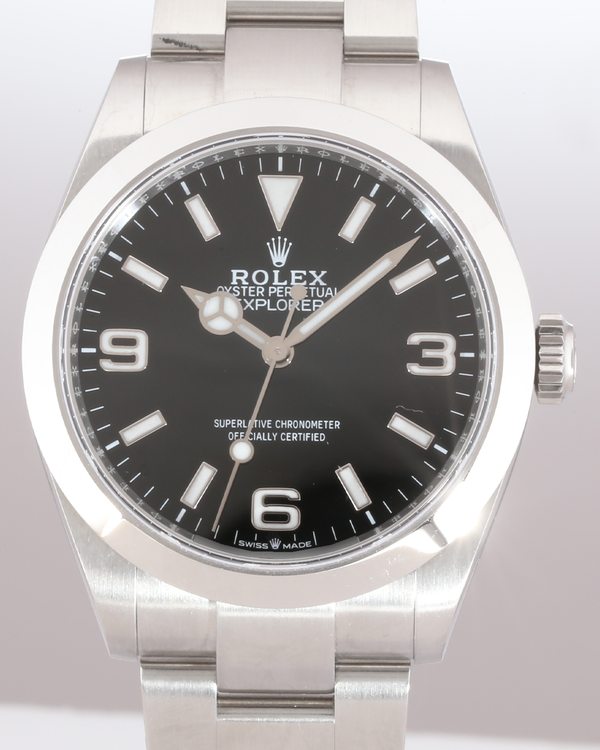 2025 Rolex Explorer 40MM Black Dial Oyster Bracelet (224270)
