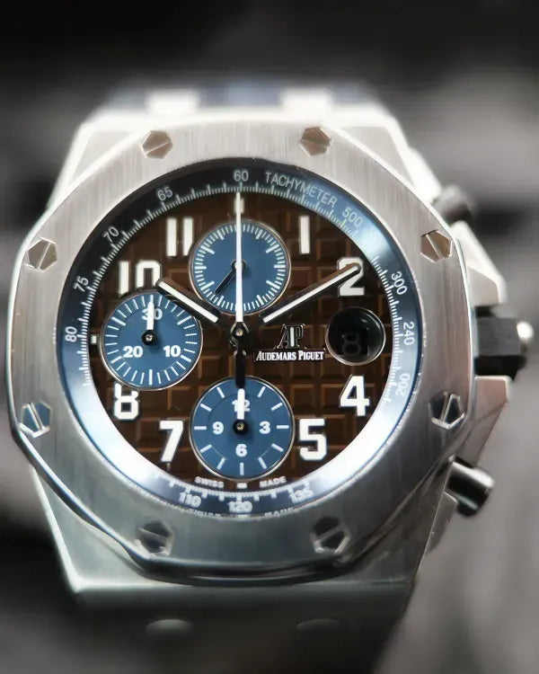 2019 Audemars Piguet Royal Oak Offshore Chronograph "Batman" 42MM Black Dial Leather Strap (26470ST.OO.A099CR.01)