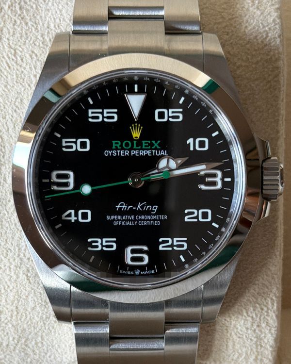 2025 Rolex Air-King 40MM Black Dial Oyster Bracelet (126900)