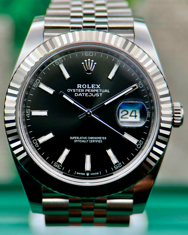 2026 Rolex Datejust 41MM Black Dial Jubilee Bracelet (126334)