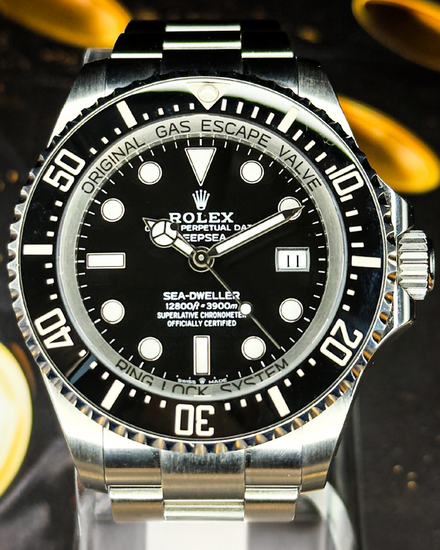 2023 Rolex Sea-Dweller Deepsea 44MM Black Dial Oyster Bracelet (136660)