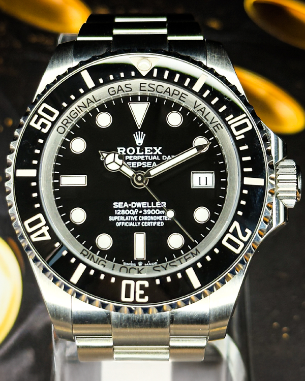2023 Rolex Sea-Dweller Deepsea 44MM Black Dial Oyster Bracelet (136660)