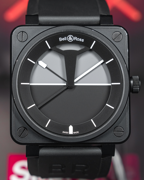 No Reserve - 2020 Bell & Ross BR 01 - 92 L.E. 46MM Black Dial Rubber Strap (BR01-92-HORIZON)