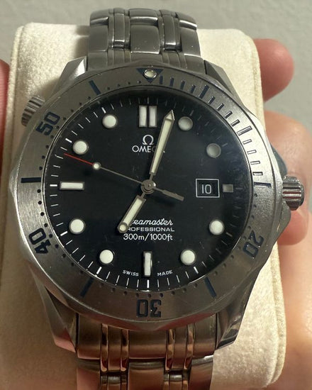 Omega Seamaster Diver 300M 41MM Quartz Black Dial Steel Bracelet (2261.50.00)