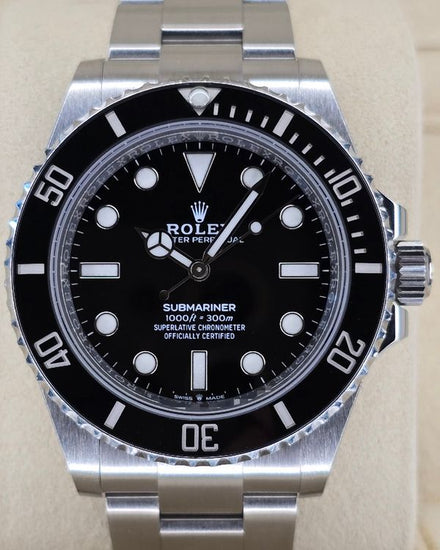 2025 Rolex Submariner No-Date 41MM Black Dial Oyster Bracelet (124060)