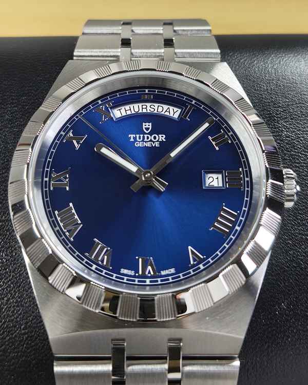 No Reserve - 2026 Tudor Royal 41MM Blue Dial Steel Bracelet (28600)