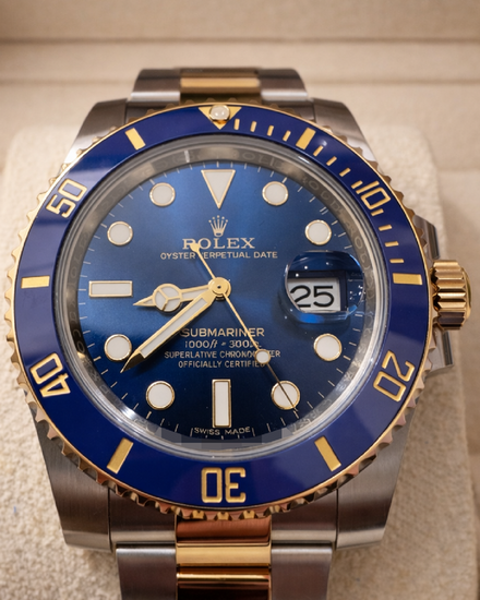 2020 Rolex Submariner "Bluesy" 40MM Blue Dial Two-Tone Oyster Bracelet (116613LB)