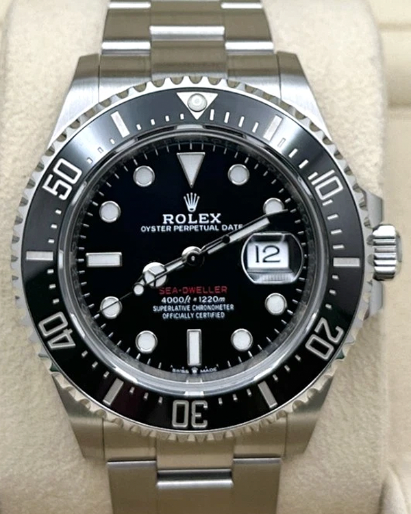 2021 Rolex Sea-Dweller "Red" "50th Anniversary Edition" 43MM Black Dial Oyster Bracelet (126600)