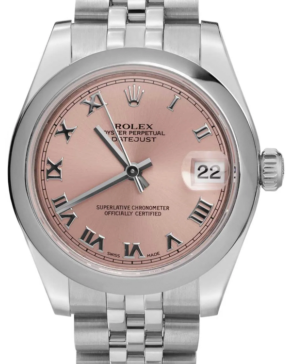 Rolex Datejust 31MM Salmon Dial Super Jubilee Bracelet (178240)