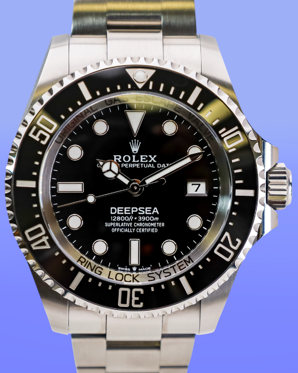 2026 Rolex Sea-Dweller Deepsea 44MM Black Dial Oyster Bracelet (136660)