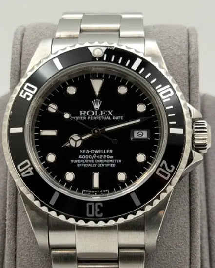 1997 Rolex Sea-Dweller 4000 40MM Black Dial Oyster Bracelet (16600)