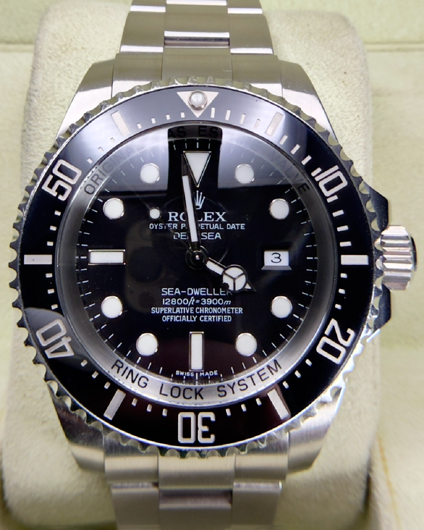 No Reserve - 2008 Rolex Sea-Dweller Deepsea 44MM Black Dial Oyster Bracelet (116660)