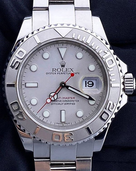 Rolex Yacht-Master 40MM Silver Dial Oyster Bracelet (16622)
