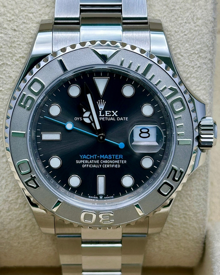 2021 Rolex Yacht-Master 40MM Rhodium Dial Oyster Bracelet (126622)